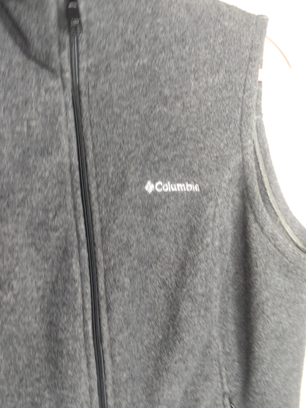 Columbia Women's Charcoal Gray Fleece Vest - Picture 7 of 12